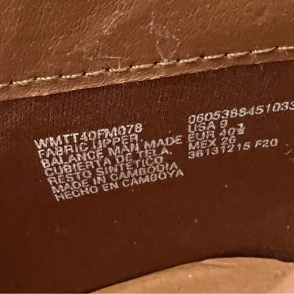 NWT Time and tru leopard print ankle booties Sz. 9 - Picture 7 of 9